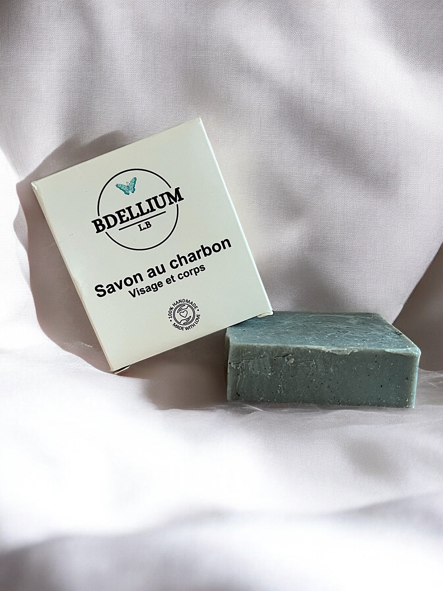 Charcoal soap