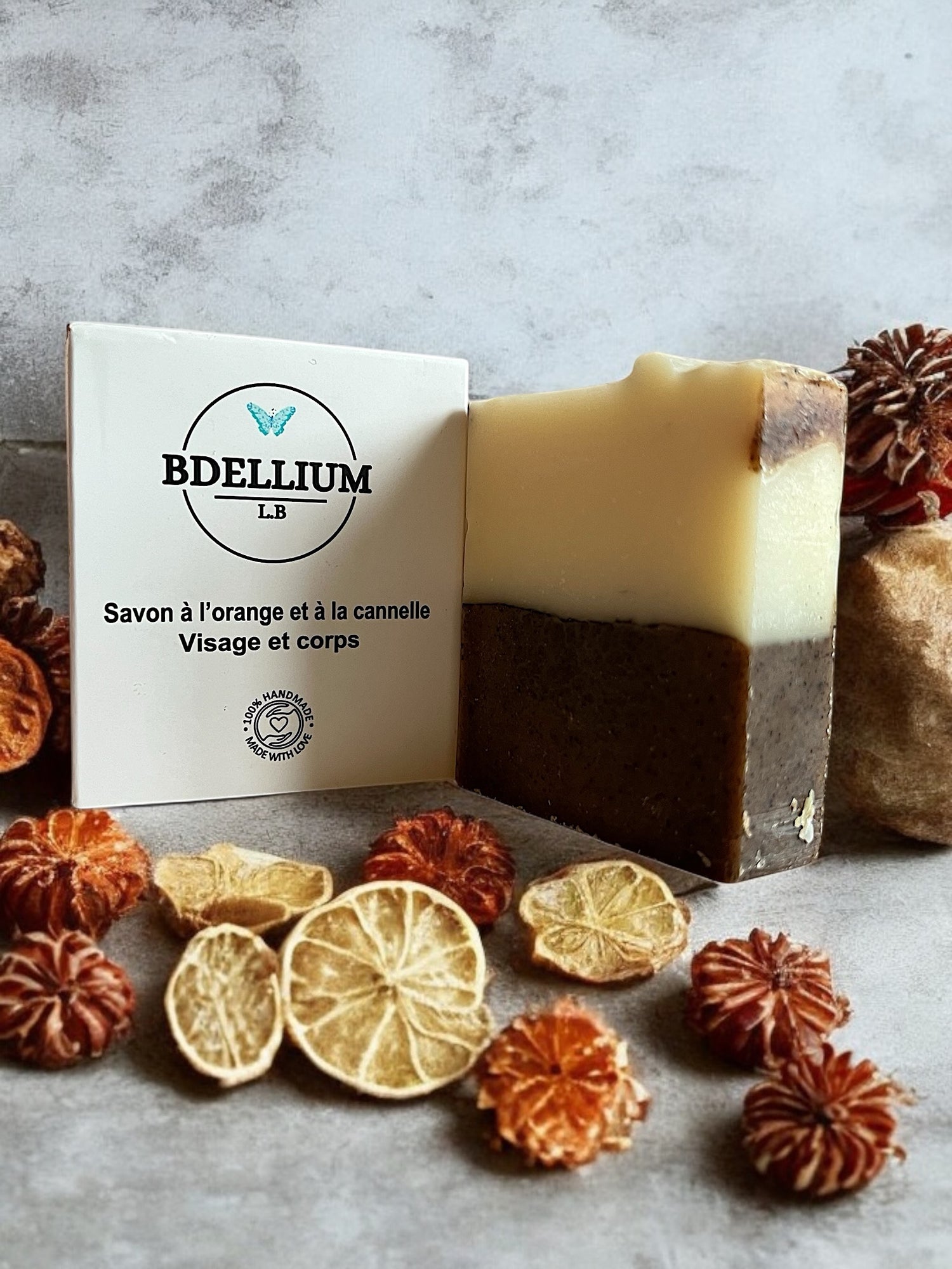 Orange and Cinnamon Soap